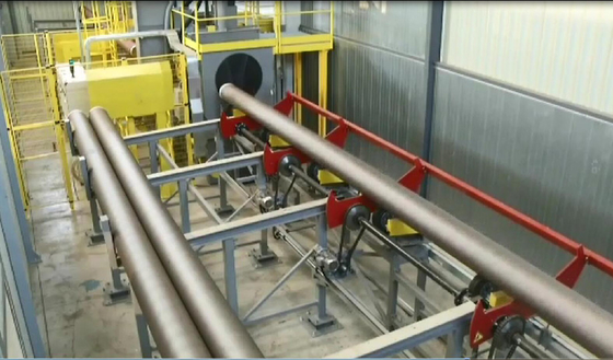 Equipamentos de sopro de limpeza de superfície BZB que limpam com jato de areia a sala