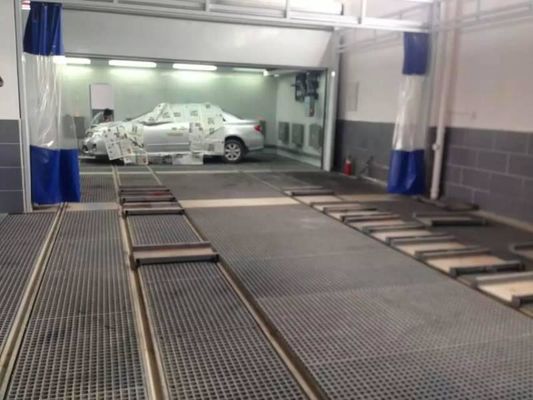 qualidade Da preparação da estação da pintura da cabine do veículo estação pre sem aquecimento para a linha de pintura da folha de metal fábrica