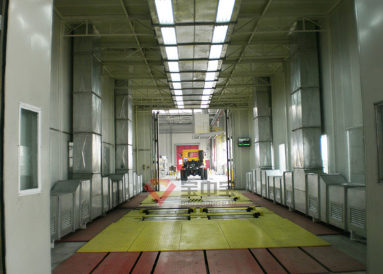 Sala de pintura de caminhão personalizada para indústria de ônibus