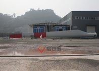 Cabine de pintura de torres de turbina eólica de controle plc para torre eólica de chongqing