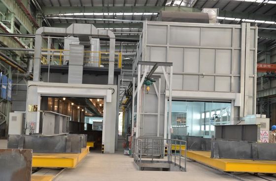 qualidade Cabine de pintura para fabricação de metal com sistema de controle inteligente Forno de cozimento fábrica