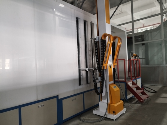 Reciprocador automático Máquinas pesadas Bote de pintura para movimentos suaves de armas para revestimento em pó
