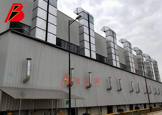 qualidade O lado esgota a cabine de aço do pó da pintura de 10 mícrons fábrica