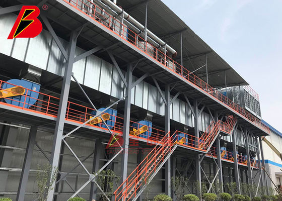 qualidade Linhas de pintura industriais 2.5m mínimas líquidas automáticas de 60 mícrons fábrica