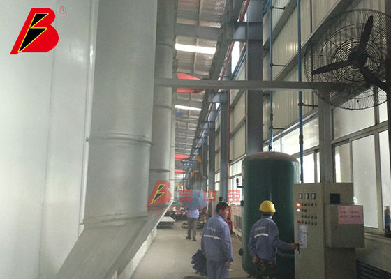 qualidade 69kw de limpeza de superfície automático que limpa com jato de areia a sala fábrica