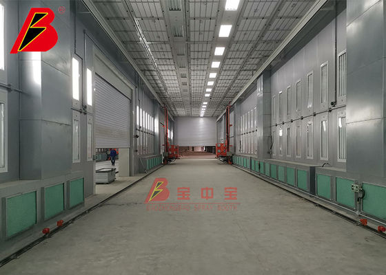 qualidade cabine industrial eletrostática da pintura à pistola 10um pelo sistema de controlo esperto fábrica