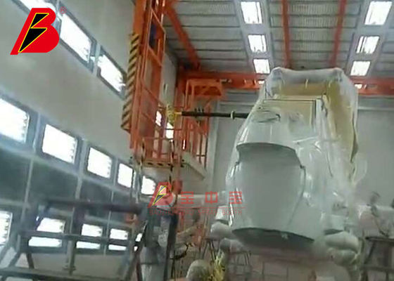 Cabine de pulverizador industrial do helicóptero aeroespacial do CE