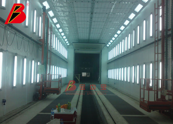 qualidade Linhas de pintura industriais minutos grandes do caminhão 2.5m do ônibus dos equipamentos do elevador do homem fábrica