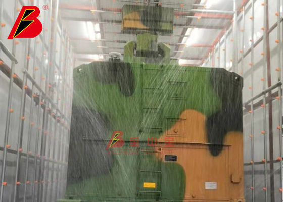 qualidade Chuveiro grande de BZB que chove a cabine do teste para o veículo militar fábrica