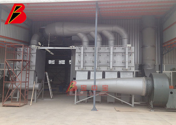 qualidade 69kw que limpa limpando com jato de areia a sala para o recipiente grande fábrica