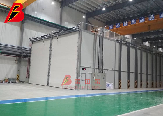 Cabine de pulverizador industrial de cozimento da sala 49KW para o caminhão do veículo