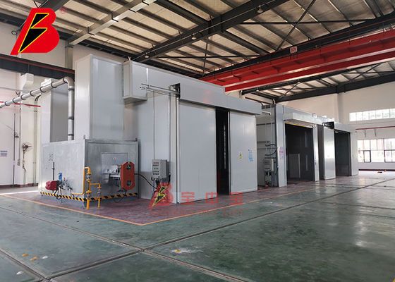 qualidade Linha de produção contínua da pintura de pulverizador do TUV 60um para portas elétricas do deslizamento fábrica