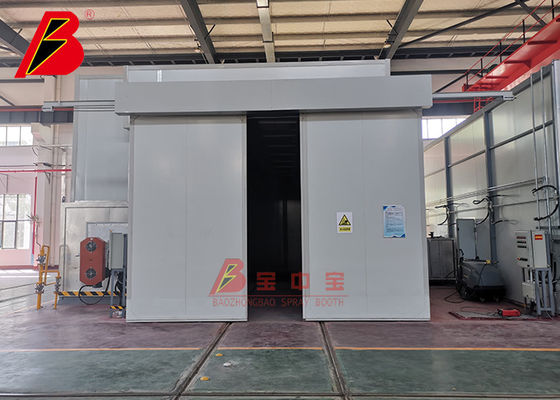 qualidade Cabines automotivos industriais grandes da pintura 10um refrigerar de ar grandes fábrica