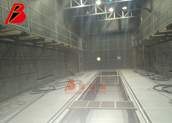 qualidade Cabine automática do sopro de areia do tiro da indústria do tipo de BZB fábrica