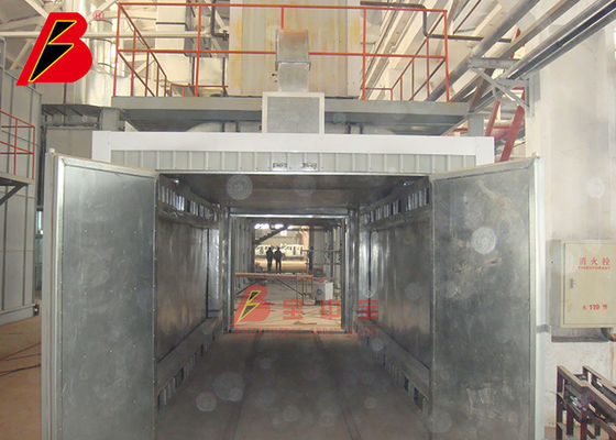 qualidade Oven Iron Substrate de cozimento 15min ajustou a linha de revestimento automotivo fábrica