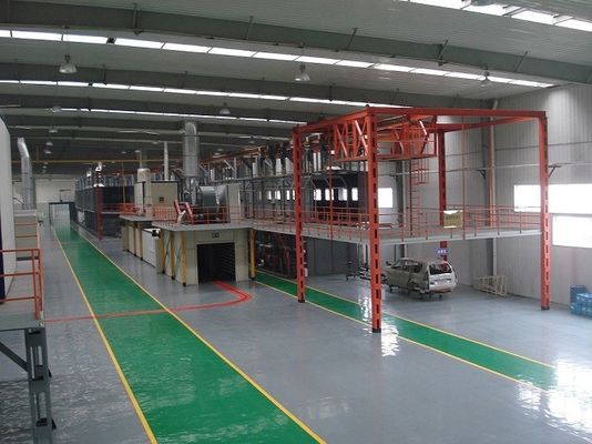 qualidade Eletroforese esperta do trânsito do TUV linha de pintura do carro de 40 mícrons fábrica