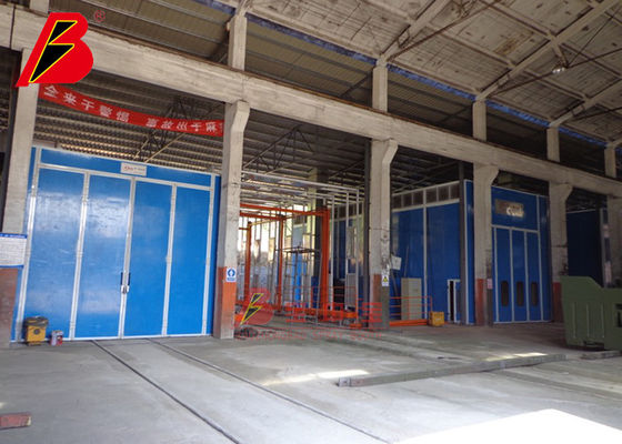qualidade Sala de pintura da indústria de BZB com transporte do trole do assoalho fábrica
