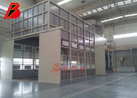 A parede visual do metal torna 1.0m Min Automatic Spray Painting Line