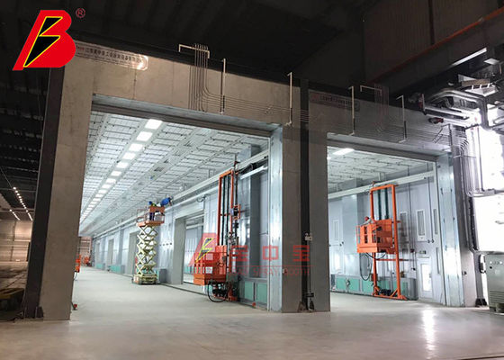 qualidade Linha de produção de pintura Electrophoretic robótico da cabine da conexão fábrica