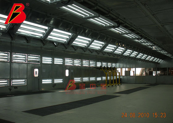 qualidade Pulverize a cabine para a linha de produção auto projeto de pintura da pintura do carro de Facotry dos equipamentos fábrica
