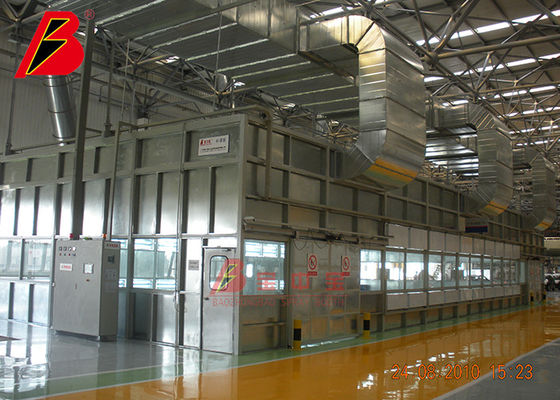 qualidade Sala da pintura da parede da estrutura de Metel para a linha de produção de pintura projeto de Customied em Changchun FAW fábrica