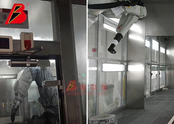 qualidade Linha automática equipamento de pintura do sistema da pintura do controle do robô para a produção dos carros do tipo fábrica