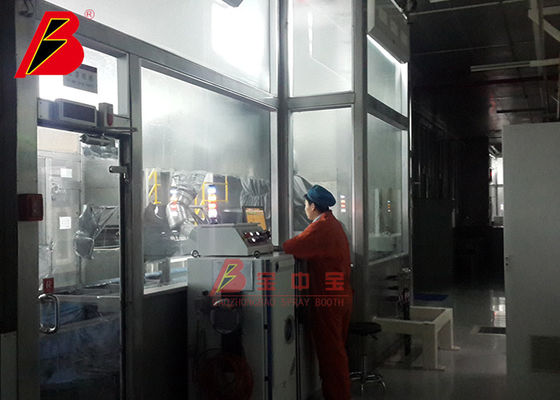 qualidade Controle fácil para a linha de produção de pintura fábrica de pintura do robô do equipamento da qualidade fábrica