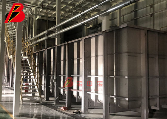 qualidade Linha de pintura elétrica tela táctil do carro 50HZ do PLC fábrica