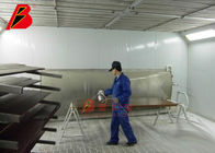 Cabine da pintura do armário 34.5KW com sistema do filtro da cortina de água