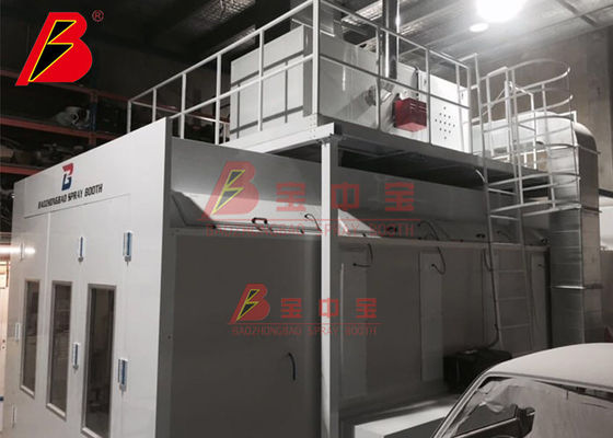 qualidade Dobre cabine de pulverizador de Bzb da parede do plutônio da porta principal do estilo a auto fábrica