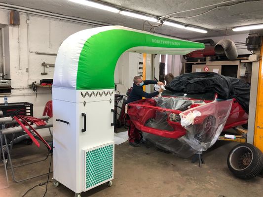 qualidade Armário de pintura móvel do armário polonês portátil da preparação do equipamento do carro fábrica