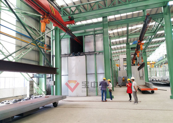 qualidade Linha de produção de aço grande linhas de pulverização da pintura do equipamento do aço químico líquido automático da pintura fábrica