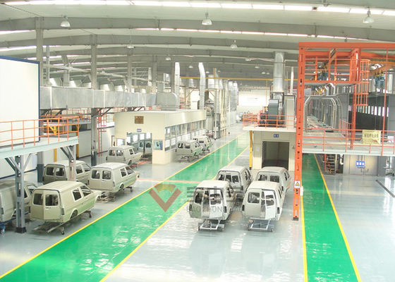 Linha de produção de pintura do robô esperto a auto em equipamentos da pintura do carro da profissão do projeto de Faw alinha