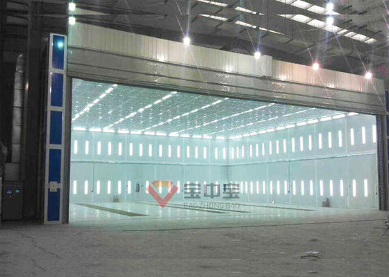 qualidade 10M Wide Big Door para a sala plana da pintura da cabine de pulverizador para aviões fábrica