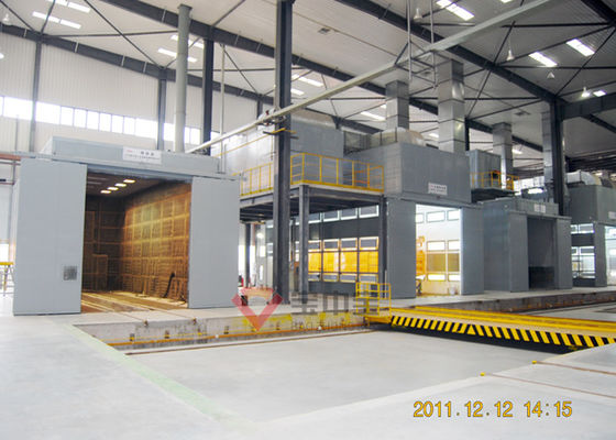 qualidade Trole do assoalho para mover-se elétrico da cabine da pintura da indústria do transporte do veículo para a maquinaria pesada fábrica