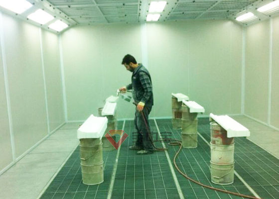 qualidade Cabine de pulverizador de terminação de madeira da mobília do TUV para a fábrica de pintura de madeira fábrica
