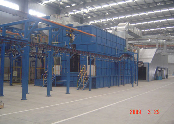qualidade Linha de pintura profissional da maquinaria pesada com projetos de suspensão da pintura do sistema de transporte fábrica