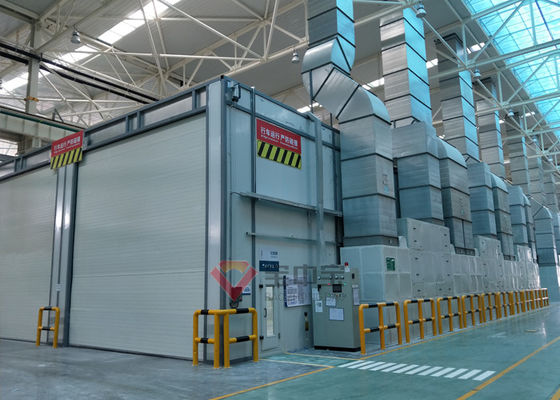 qualidade Sala de cozimento para a linha de produção de revestimento da cabine de pulverizador da fábrica da lâmina do vento fábrica
