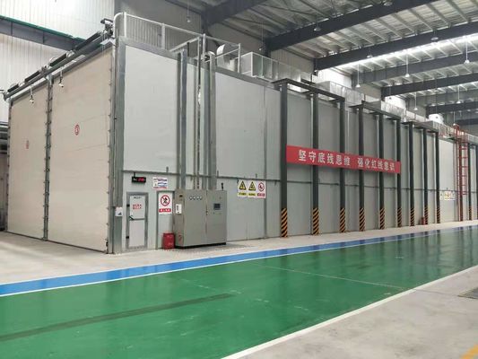 qualidade Fornecedor de cozimento de China de sala da indústria da cabine de pulverizador da indústria da lâmina do vento do TUV fábrica