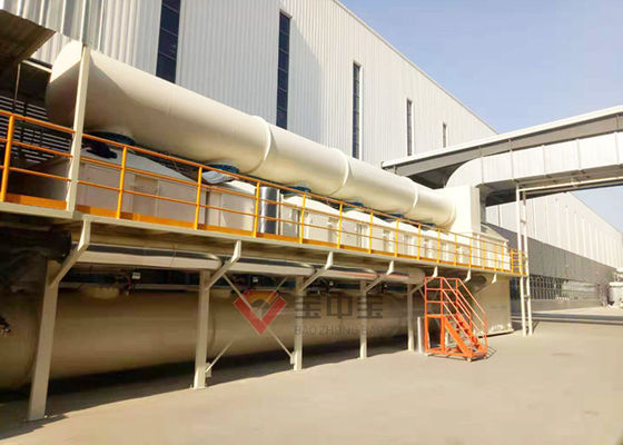 qualidade equipamentos da proteção ambiental do sistema de tratamento de VOCs do carbono ativado de gás de exaustão 100000m3/h fábrica