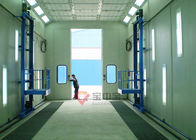 plataforma de funcionamento do elevador 3D para a movimentação personalizada da cabine da pintura do ônibus durante todo a cabine de pulverizador
