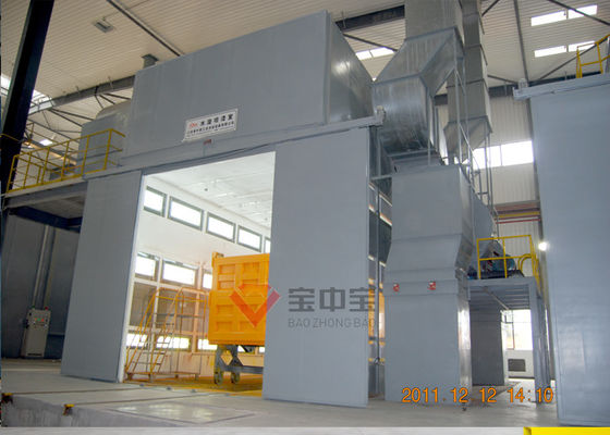 qualidade Linha de produção de pintura linha da cabine de pulverizador do veículo militar do productin da cabine da pintura fábrica