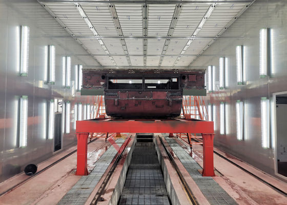 qualidade Cabine de pulverizador pesada Trollley elétrico do tanque para a linha de pintura do pulverizador fábrica
