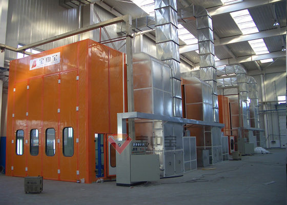 qualidade Cabine de pulverizador completa do Downdraft do fluxo de ar da câmara da pintura do ônibus para o veículo fábrica