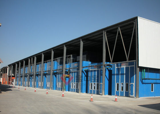 qualidade Sala de pintura do ônibus com a cabine de levantamento da pintura do caminhão do ônibus da plataforma de trabalho do sistema 3D do calor fábrica