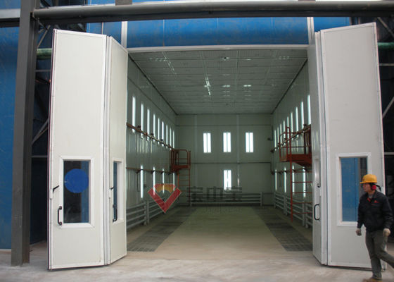Fã 1000 da luz lateral de Lux Bus Spray Booth With na cabine superior da pintura do caminhão