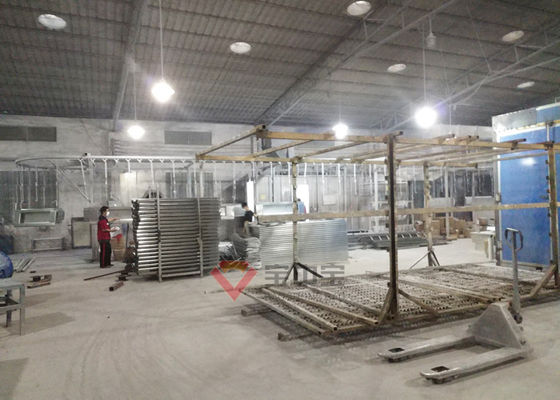 Linhas de revestimento semiautomáticas do pó para as peças de metal industriais