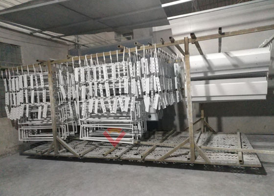 qualidade Trole para o cozimento da peça de metal na linha de revestimento energia do pó das economias para a sala de cozimento fábrica