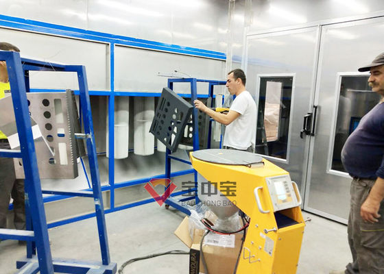 qualidade Linha de revestimento cabine do pó do ciclone do TUV grande da pintura pela sala de cozimento manual fábrica