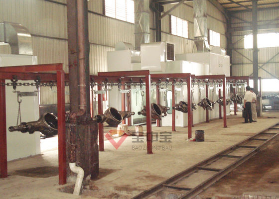 qualidade Linha de revestimento linha do poder da peça de automóvel de pintura profissional sistemas de transporte fábrica